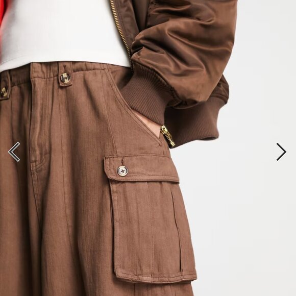 JADED LONDON Oversize balloon cargo pants - Picture 3 of 8